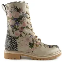 Goby Boots 'Women's shoes ankle boots JNR' beige