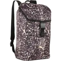 Puma POP 12.5L Small Backpack Women, Accessories, Black/Leopard Aop, OSFA