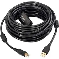 Microconnect Active USB 2.0 A-B Cable, 20M With integrated