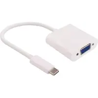 Microconnect - Ekstern videoadapter - USB-C 3.1 - VGA - hvid