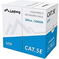 Lanberg UTP kabel 100Mb/s 305m CCA ledning