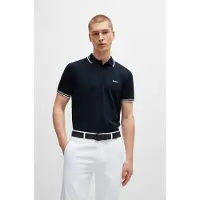 BOSS Bluser & t-shirts 'Paul' navy / hvid