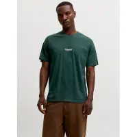 Jack & Jones Bluser & t-shirts 'JJESoho' gran / hvid
