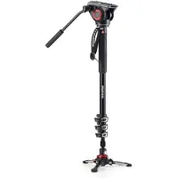 Manfrotto Monopod Xpro Mvh500ah Fluid Base Stativ