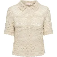 ONLY Bluse 'ONLLEILANI' creme