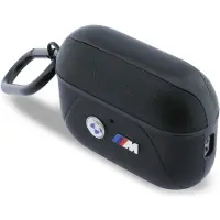 BMW Curved Line-etui til AirPods Pro 3 - Sort