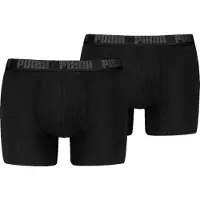 Puma Boxershorts - 2-pak - Everyday Basic - Sort/Phantom - - S - Small - Boxershorts