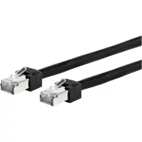 Metz CONNECT patchkabel Cat.6 Ultraflex500 VoIP AWG 26 5,0 m sort