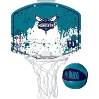 Wilson NBA Team Mini Basketball Hoop - Charlotte Hornets