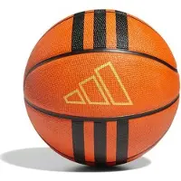 Adidas Basketbold - 3S Rubber X3 - Orange/Sort - - 7 - Bolde