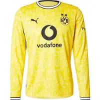 Puma Dortmund Hjemmebanetrøje 2026/27 Lange Ærmer - , størrelse Large