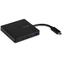 Targus - Hub - 3 x SuperSpeed USB 3.0 + 1 x USB-C 3.1 Gen 1 (strømlevering) - desktop