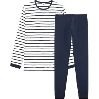 Petit Bateau Nattøj navy / hvid
