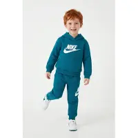Nike Joggingdragt 'CLUB FLEECE' petroleum / hvid