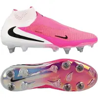 Nike Phantom 6 Elite High Cut Sg-pro Player Edition Breakout - Pink/hvid/sort - Soft Ground (Sg), størrelse 43