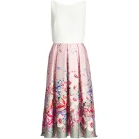 Swing Coctailkjole siv / lys pink / lys rød / hvid