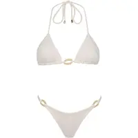 Acuarela Brand Bikini 'Capri Triangle Set' offwhite