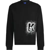 Karl lagerfeld JEANS Sweatshirt sort / hvid
