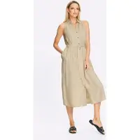 HEINE Blusekjole sand