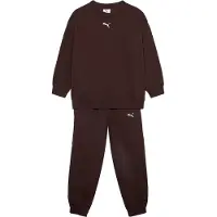 Puma Loungewear Oversized Sweat Suit Youth, Clothing, Chocolate Fondue, 9-10Y