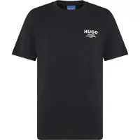 HUGO Regular fit T-shirt i bomuld med logoprint