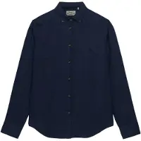 Superdry Premium Linen Bd Slim Skjorte Med Lange ærmer