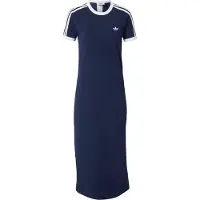 Adidas Originals Kjole '3-Stripes Dress' blå / hvid
