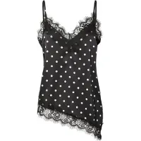 Pieces Pcnomi Satin Prikket Blonde Stroptop