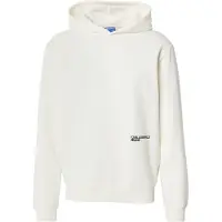 Karl lagerfeld JEANS Sweatshirt 'Karlism' sort / hvid