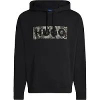 HUGO Necdysis 10273008 Blue Hættetrøje