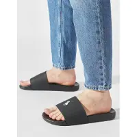 Ralph Lauren Pantoletter 'Polo Slide' sort / hvid