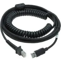 Datalogic - USB-kabel - 5 m - snoet - sort