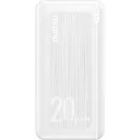 Dudao K12PQ+ powerbank 20000mAh 20Watt hvid