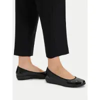 Caprice Ballerina, black, made of Leather, Size 39