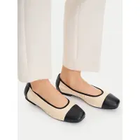 Caprice Ballerina, beige, made of Leather, Size 39