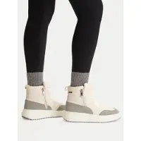 Caprice Bootie, white, made of Textile and synthetic without heel, Size 41