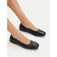 Caprice Ballerina, black, made of Leather, Size 40
