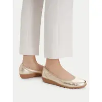 Caprice Ballerina, metallic, made of Leather, Size 36