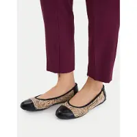Caprice Ballerina, black, made of Leather, Size 38