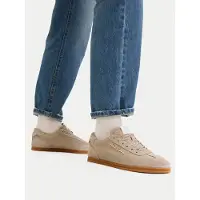 Armani Exchange A|X Armani Exchangetil kvinder. XW002797AF17465U6223 Træningssko Essential brun (38), Fast, Blonder, Casual