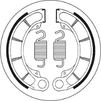 SBS P2198 Bremseklodser