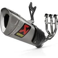 Akrapovic Evolution Line Triumph Street Triple/daytona 765 S/r/rs 17-25 S-t7e1-aplt Ikke-homologeret Fuldt Linjesystem