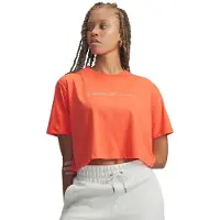 Under Armour Wm Crop T-shirt Med Korte ærmer