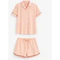LEAFLETIC Pyjamas fersken
