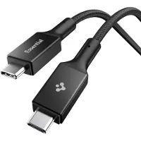 Spigen Essential EB10010CC USB-C-kabel 100W - 5Gb/s, 1m - Sort