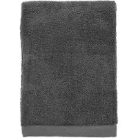 Södahl Økologisk håndklæde - 100% økologisk bomuld - Badehåndklæde grå70x140 cm - Organic Comfort - Ash