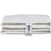 Temprakon babydyne - Helårs moskusdyne - Temperaturregulerende dyne - 70x100 cm - Zone
