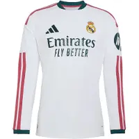 Adidas Real Madrid 26/27 Authentic Jersey Hjem T-shirt Med Lange ærmer