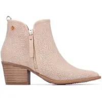 Xti Xtitil kvinder. 14526601-BEIGE Ankelstøvler 145266 beige (40), 3-5 cm, Lynlås, Casual