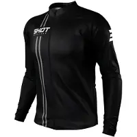 Shot Race Gear Unlimited Zip Langærmet Trøje